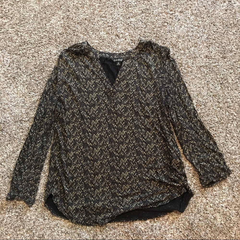 Lucky Brand Patterned Shirt